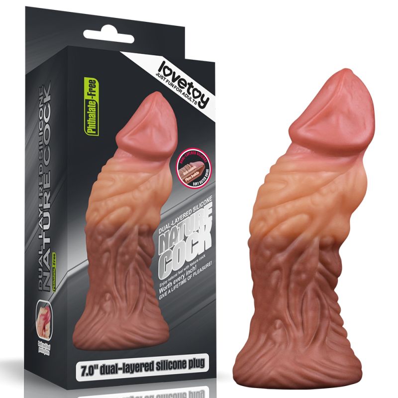 Nature Cock Dual layered Platinum Silicone 7