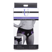 Load image into Gallery viewer, Lace Envy Panty Harness Purple S/M
