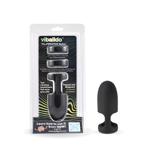 VIBALLDO THE VIBRATING BALLDO - Dildo BLACK