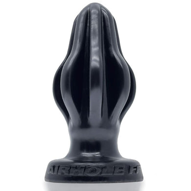 Airhole-1 Finned Buttplug Black - LOVEBEE
