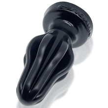 Load image into Gallery viewer, Airhole-1 Finned Buttplug Black - LOVEBEE
