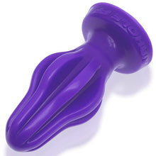 Load image into Gallery viewer, Airhole-1 Finned Buttplug Eggplant - LOVEBEE
