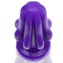 Load image into Gallery viewer, Airhole-1 Finned Buttplug Eggplant - LOVEBEE
