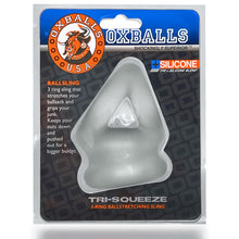 Load image into Gallery viewer, Tri Squeeze Cocksling Ballstretcher Clear Ice
