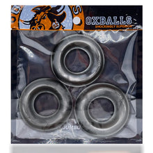 Load image into Gallery viewer, Fat Willy 3 Pc Jumbo Cockrings Black
