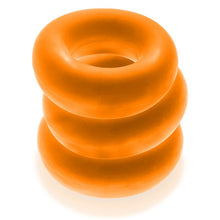 Load image into Gallery viewer, Fat Willy 3 Pc Jumbo Cockrings Orange
