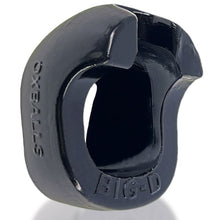 Load image into Gallery viewer, Big D Shaft Grip Cock Ring Black
