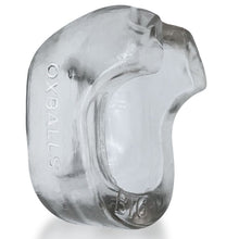 Load image into Gallery viewer, Big D Shaft Grip Cock Ring Clear
