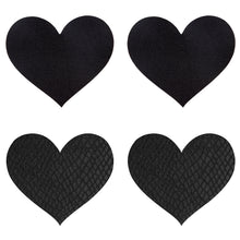 Load image into Gallery viewer, Classic Black Hearts Pasties
