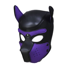 Load image into Gallery viewer, Puppy Play Mask Purple
