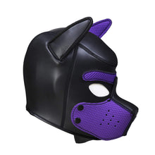 Load image into Gallery viewer, Puppy Play Mask Purple
