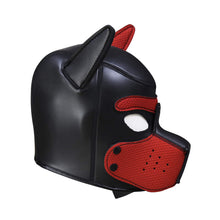 Load image into Gallery viewer, Puppy Play Mask Red
