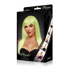 Load image into Gallery viewer, Amber Wig Glow In The Dark White
