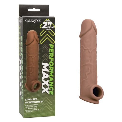 Performance Maxx Life-Like Extension 8” - Brown