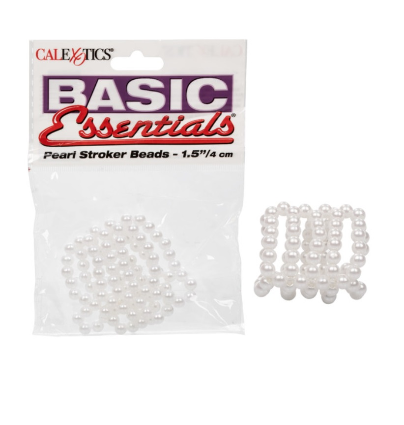 Basic Essentials® Pearl Stroker Beads 1.5
