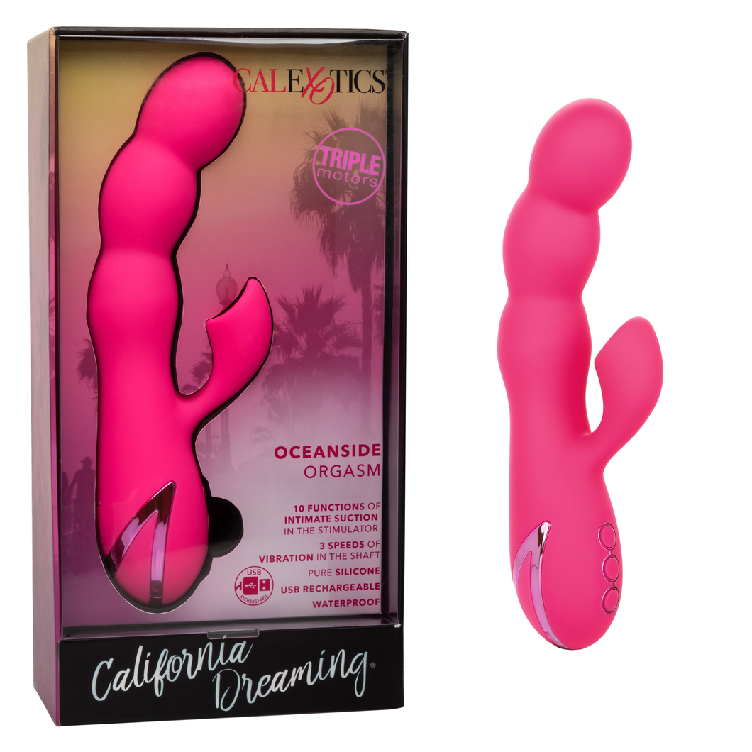 California Dreaming Oceanside Orgasm G Spot Rabbit Vibrator