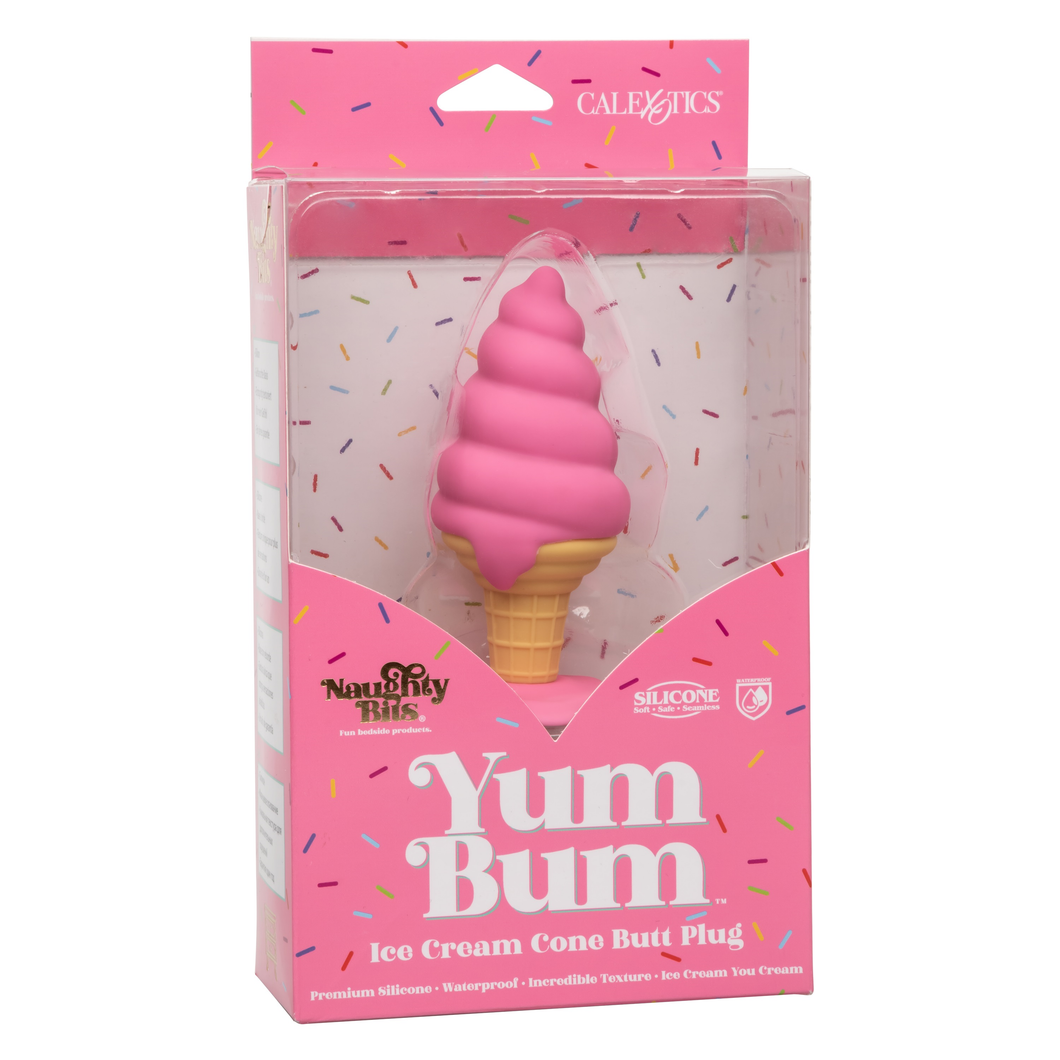 Naughty Bits Yum Bum Ice Cream Cone Butt Plug