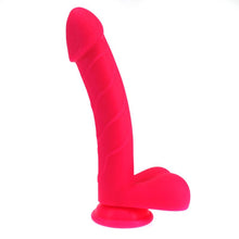 Load image into Gallery viewer, Realistic Cock w Balls Pink
