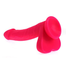 Load image into Gallery viewer, Realistic Cock w Balls Pink
