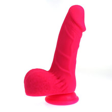 Load image into Gallery viewer, Pedro Thick Realistic Cock w Balls Pink
