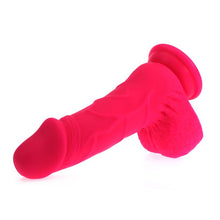 Load image into Gallery viewer, Pedro Thick Realistic Cock w Balls Pink
