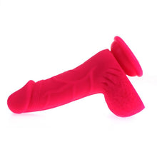 Load image into Gallery viewer, Pedro Thick Realistic Cock w Balls Pink
