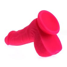 Load image into Gallery viewer, Pedro Thick Realistic Cock w Balls Pink

