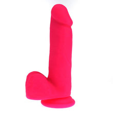Load image into Gallery viewer, Thick Realistic Cock w Balls Pink
