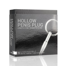 Load image into Gallery viewer, Hollow Metal Penis Plug
