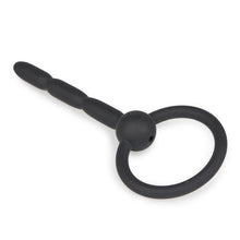 Load image into Gallery viewer, Ribbed Hollow Silicone Penis Plug
