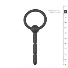 Load image into Gallery viewer, Ribbed Hollow Silicone Penis Plug
