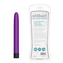 Load image into Gallery viewer, Shibari Multi-Speed Vibrator 9in Purple
