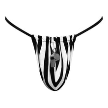 Load image into Gallery viewer, Referee Novelty G-String Black
