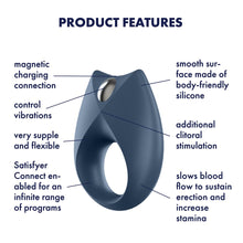 Load image into Gallery viewer, Satisfyer Royal Powerful APP Control WiFi Couples Cock Ring Penis USB Vibrator
