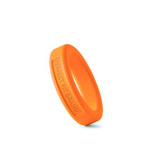 Load image into Gallery viewer, Classic Silicone Medium Stretch Penis Ring 36mm Orange
