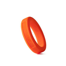 Load image into Gallery viewer, Classic Silicone Medium Stretch Penis Ring 36mm Orange
