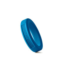 Load image into Gallery viewer, Classic Silicone Medium Stretch Penis Ring 36mm Blue
