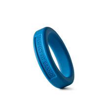 Load image into Gallery viewer, Classic Silicone Medium Stretch Penis Ring 36mm Blue
