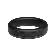 Load image into Gallery viewer, Classic Silicone Medium Stretch Penis Ring 36mm Black
