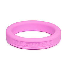 Load image into Gallery viewer, Classic Silicone Medium Stretch Penis Ring 44mm Pink
