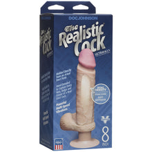Load image into Gallery viewer, ULTRASKYN Vibrating 8&quot; Cock (Vanilla)
