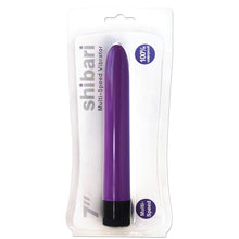 Load image into Gallery viewer, Shibari Multi-Speed Vibrator 7in Purple
