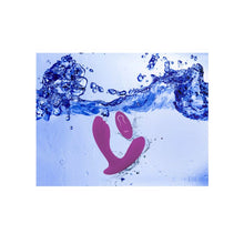 Load image into Gallery viewer, Viben Epiphany Rollerball Dual-Stim Massager w Remote Berry
