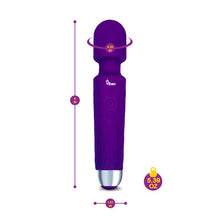 Load image into Gallery viewer, Viben Tempest Wand Massager Powerful Clitoral Stimulator Rechargeable Violet
