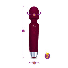 Load image into Gallery viewer, Viben Tempest Wand Massager Powerful Clitoral Stimulator Rechargeable Ruby
