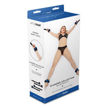 Load image into Gallery viewer, Whip Smart Diamond Bed Restraints Blue
