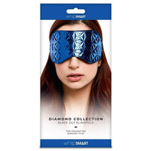 Load image into Gallery viewer, Whip Smart Diamond Blindfold Blue
