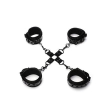 Load image into Gallery viewer, Whip Smart Diamond Hogtie Restraint Black
