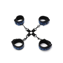 Load image into Gallery viewer, Whip Smart Diamond Hogtie Restraint Blue
