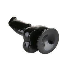Load image into Gallery viewer, Reptile Anal Dildo Black
